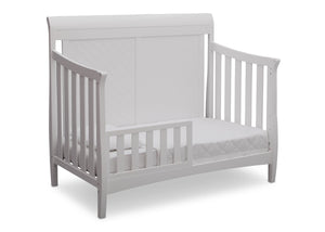 Delta Children Bianca (130) Bennington Elite Sleigh 4-in-1 Convertible Crib (550650), Toddler Bed, b4b 6-Bennington Elite Sleigh 4-in-1 Convertible Crib