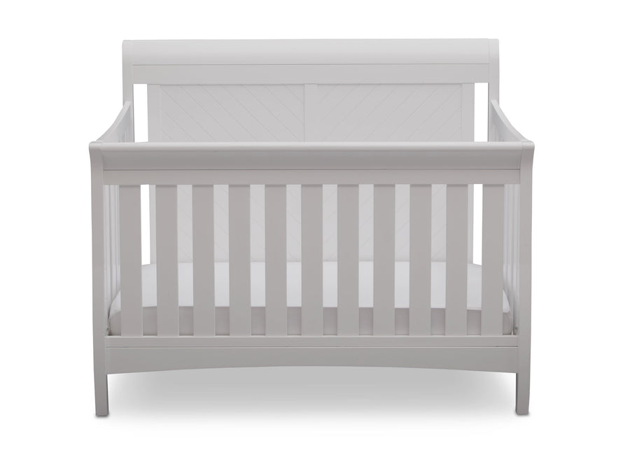 Delta Children Bianca (130) Bennington Elite Sleigh 4-in-1 Convertible Crib (550650), Straight, b2b 8-Bennington Elite Sleigh 4-in-1 Convertible Crib