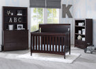 Delta Children Dark Espresso (958) Bennington Elite Sleigh 4-in-1 Convertible Crib (550650), Room, c1c 13-Bennington Elite Sleigh 4-in-1 Convertible Crib
