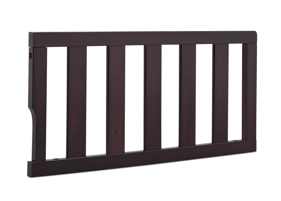 Delta Children Dark Espresso (958) Bennington Elite Toddler Guardrail (550725), Right Angle, c2c