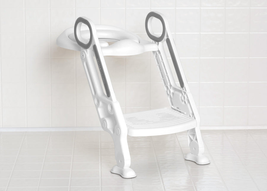 Grey (2094) 1-Kid Size Toddler Potty Training Ladder Seat
