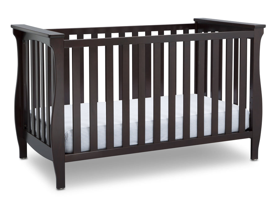 Delta Children Dark Chocolate (207) Lancaster 3-in-1 Convertible Crib (552330), Crib, c3c 12-Lancaster 3-in-1 Convertible Crib