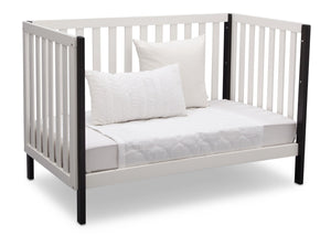  Milo 3-in-1 Convertible Crib Bianca with Black (117) 23-Milo 3-in-1 Convertible Crib