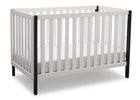  Milo 3-in-1 Convertible Crib Bianca with Black (117) 19-Milo 3-in-1 Convertible Crib