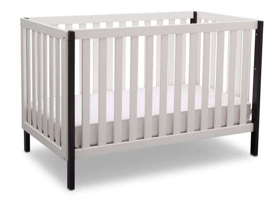  Milo 3-in-1 Convertible Crib Bianca with Black (117) 19-Milo 3-in-1 Convertible Crib