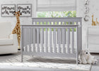 Delta Children Grey (026) Greyson Signature 4-in-1 Crib, Room View a1a 1-Greyson Signature 4-in-1 Convertible Crib