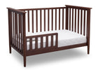 Delta Children Walnut (1316) Greyson 3-in-1 Crib, Angled Conversion to Toddler Bed, b4b 4-Greyson 3-in-1 Crib