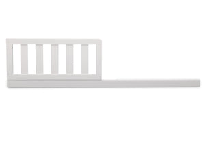 Delta Children Bianca White (130) Guardrail (553726), Long, a0a 15-Daybed/Toddler Guardrail Kit (553726)