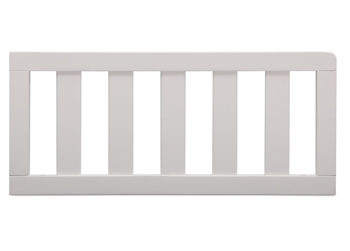 Delta Children Bianca White (130) Guardrail (553726), Front View, a1a