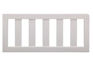 Delta Children Bianca White (130) Guardrail (553726), Front View, a1a 8-Daybed/Toddler Guardrail Kit (553726)