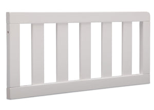 Delta Children Bianca White (130) Guardrail (553726), Side View, a2a 7-Daybed/Toddler Guardrail Kit (553726)