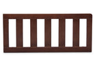 Delta Children Walnut (1316) Guardrail (553726), Front View, b1b 7-Daybed/Toddler Guardrail Kit (553726)