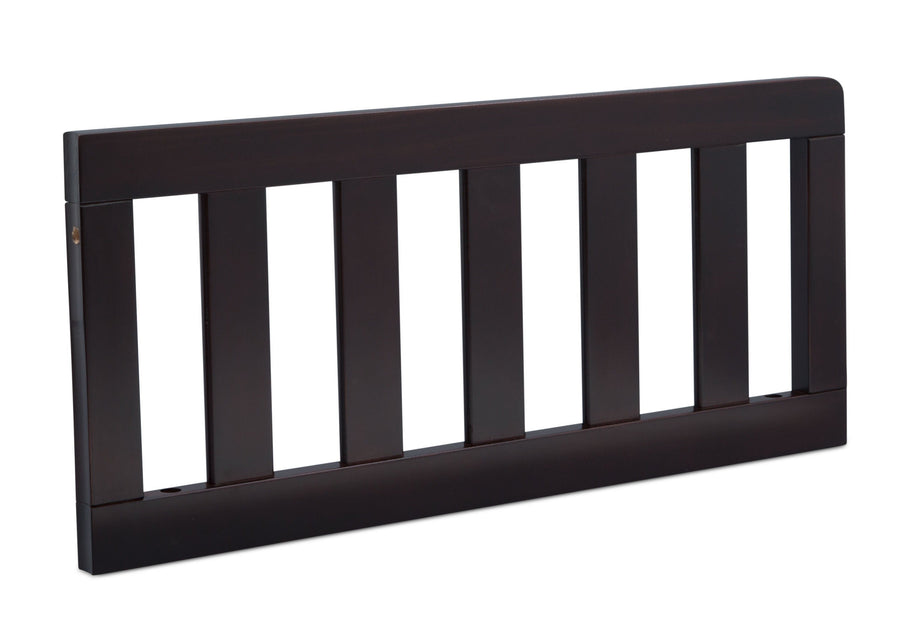 Delta Children Dark Chocolate (207) Toddler Guardrail (553727), Angle View c2c 2-Toddler Guardrail (553727)