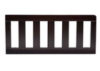 Delta Children Dark Chocolate (207) Toddler Guardrail (553727), Front View c1c 1-Toddler Guardrail (553727)