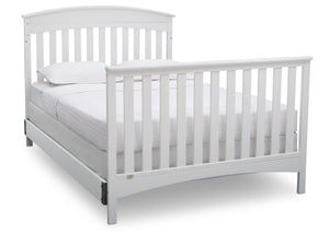 Delta Children Bianca (130) Bennington Elite Arched 4-in-1 Convertible Crib, Full Size Bed, b6b 14-Bennington Elite Arched 4-in-1 Convertible Crib