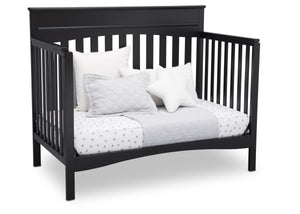 Delta Children Ebony (0011) Skylar 4-in-1 Convertible Crib (558150), Daybed, a3a 3-Skylar 4-in-1 Convertible Crib