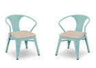 Delta Children Aqua with Driftwood (1315) Bistro 2-Piece Chair Set (560301), Chairs Silo d3d 22-Bistro 2-Piece Chair Set