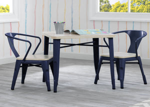Delta Children White with Driftwood (1313) Bistro Kids Play Table (560302) 13-Bistro Kids Play Table