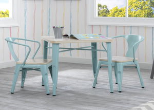 Delta Children Aqua with Driftwood (1315) Bistro 2-Piece Chair Set (560301), Table and Chair 15-Bistro 2-Piece Chair Set