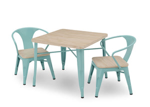 Delta Children Aqua with Driftwood (1315) Bistro Kids Play Table (560302), Table And Chair Right Silo, d4d 21-Bistro Kids Play Table