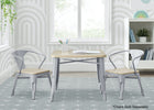 Grey with Natural (1439) 23-Bistro Kids Play Table (Chairs Not Included)