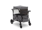 Jeep Wrangler Stroller Wagon by Delta Children, Grey (2148), Full View 5-Jeep Wrangler Stroller Wagon