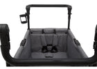 Jeep Wrangler Stroller Wagon by Delta Children, Grey (2148), two 5-point safety harness seats for older children 8-Jeep Wrangler Stroller Wagon