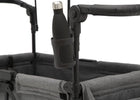 Jeep Wrangler Stroller Wagon by Delta Children, Grey (2148), Features cup holder 9-Jeep Wrangler Stroller Wagon