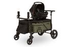 Jeep Wrangler Deluxe Stroller Wagon with Cooler Bag 5-Jeep Wrangler Deluxe Stroller Wagon with Cooler Bag