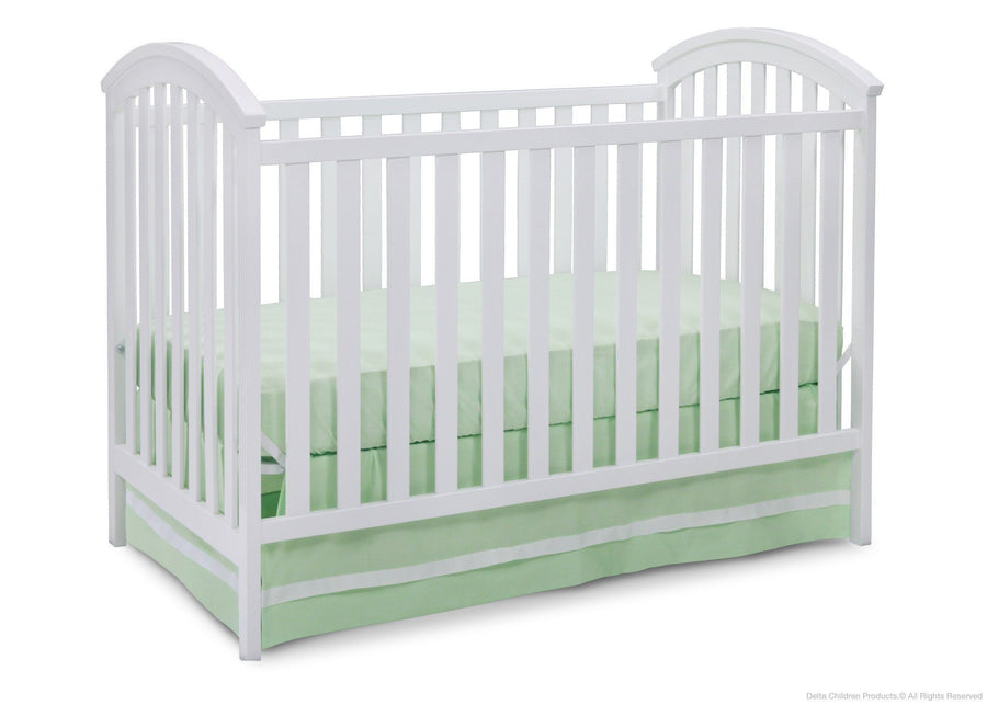 Delta Children White (100) Arbour 3-in-1 Crib 6-Arbour 3-in-1 Crib