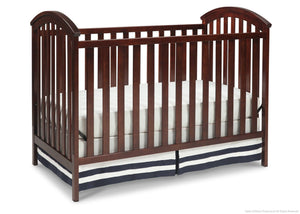 Delta Children Chocolate (204) Arbour 3-in-1 Crib side b2b 22-Arbour 3-in-1 Crib