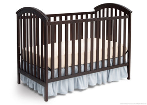 Delta Children Dark Chocolate (207) Arbour 3-in-1 side Crib c2c 26-Arbour 3-in-1 Crib