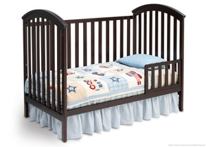 Delta Children Dark Chocolate (207) Arbour 3-in-1 Crib Todler Bed Conversion c3c 13-Arbour 3-in-1 Crib