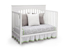 Delta Children White (100) Layla 4-in-1 Crib, Day Bed Conversion a5a 7-Layla 4-in-1 Crib