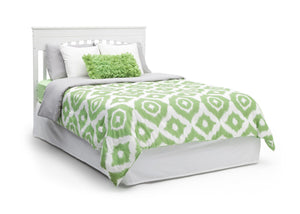 Delta Children White (100) Layla 4-in-1 Crib, Full-Size Bed Conversion a6a 8-Layla 4-in-1 Crib