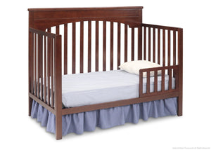Delta Children Chocolate (204) Layla 4-in-1 Crib, Toddler Bed Conversion b4b 12-Layla 4-in-1 Crib