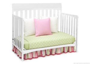 Delta Children White (100) Remi 4-in-1 Crib, Day Bed Conversion a3a 7-Remi 4-in-1 Crib