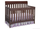 Delta Children Chocolate (204) Remi 4-in-1 Crib, Crib Conversion b2b 11-Remi 4-in-1 Crib