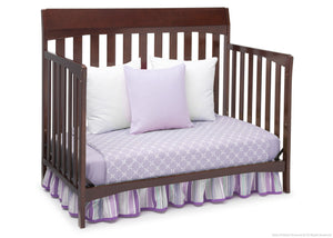 Delta Children Chocolate (204) Remi 4-in-1 Crib, Day Bed Conversion b4b 12-Remi 4-in-1 Crib