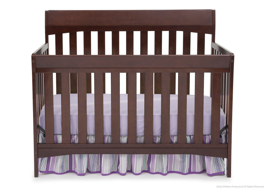 Delta Children Chocolate (204) Remi 4-in-1 Crib, Crib Conversion b1b 9-Remi 4-in-1 Crib