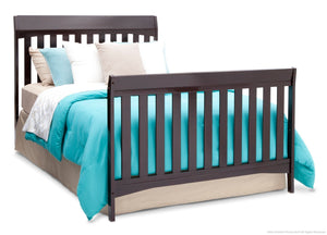Delta Children Dark Chocolate (207) Remi 4-in-1 Crib, Full-Size Bed Conversion c5c 19-Remi 4-in-1 Crib