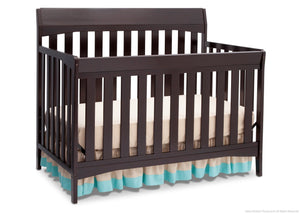 Delta Children Dark Chocolate (207) Remi 4-in-1 Crib, Crib Conversion c2c 16-Remi 4-in-1 Crib