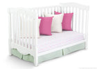 Delta Children White (100) Sophia 3-in-1 Day Bed Conversion Right View a4a 3-Sophia 3-in-1 Crib