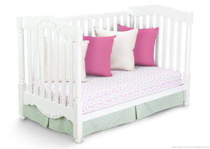 Delta Children White (100) Sophia 3-in-1 Day Bed Conversion Right View a4a 3-Sophia 3-in-1 Crib