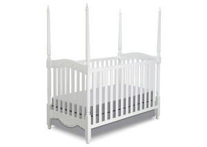 Delta Children White (100) Sophia 3-in-1 Crib Right View a2a 5-Sophia 3-in-1 Crib