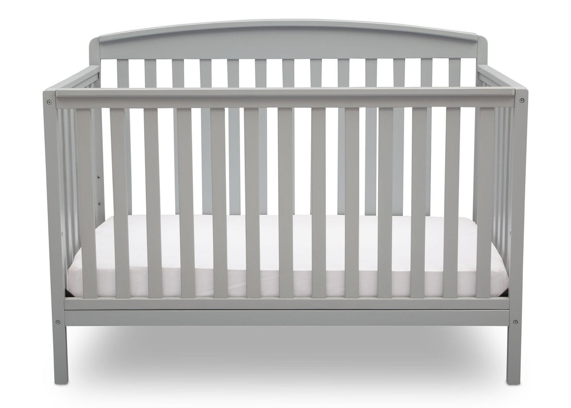 Delta Children Grey (026) Brayden 4-in-1 Crib, Straight Crib View a2a