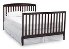 Delta Children Dark Chocolate (207) Brayden 4-in-1 Crib, Full Size Bed Conversion c7c 22-Brayden 4-in-1 Crib