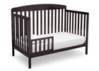 Delta Children Dark Chocolate (207) Brayden 4-in-1 Crib, Toddler Bed Conversion c5c 20-Brayden 4-in-1 Crib