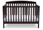 Delta Children Dark Chocolate (207) Brayden 4-in-1 Crib, Straight Crib View c2c 18-Brayden 4-in-1 Crib