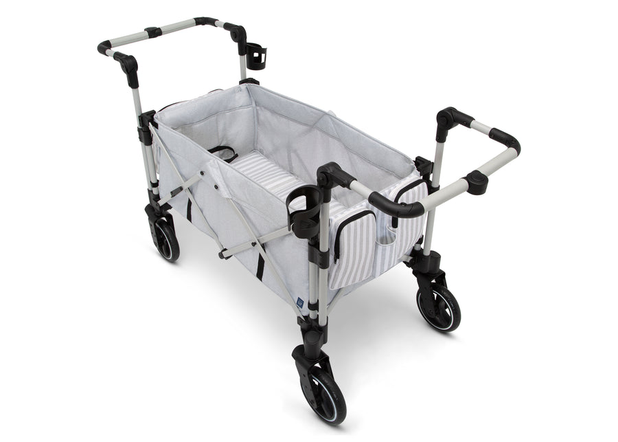 Grey Stripes (2359) 11-babyGap Explorer Deluxe Stroller Wagon